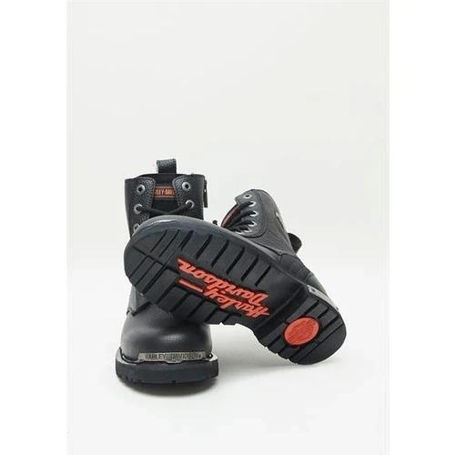 Harley Davidson REYES BLACK BAS EX Siyah Bot - Resim 5