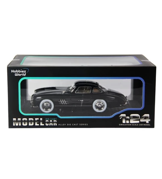 Hobbiez World Mercedes Benz 300 SL 1954 Siyah 1/24 Model Araba ürün görseli 1