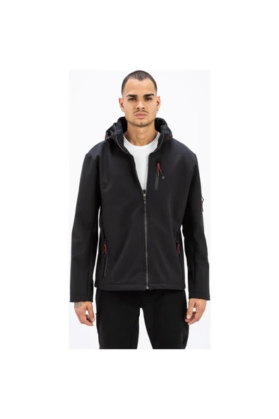 H Sshell Jacket M Erkek Mont Siyah 2111161-010 ürün görseli 1