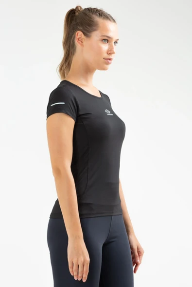 Umbro Vf-0063 Ply Basic Kadın T-shirt Siyah - Resim 5