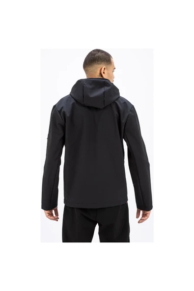 Exuma H Sshell Jacket M Erkek Mont Siyah 2111161-010 - Resim 4