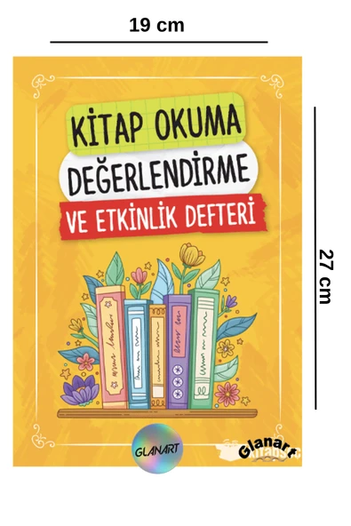 kitap okuma değerlendirme ve etkinlik defteri a4 boy 64 sayfa 1 adet ürün görseli 1