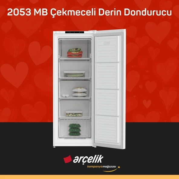ARÇELİK 2053 MB 5 Bölmeli Derin Dondurucu - Resim 4