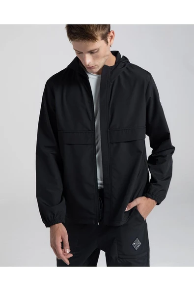 Kappa Authentic Airi Erkek Siyah Regular Fit Mont - Resim 2