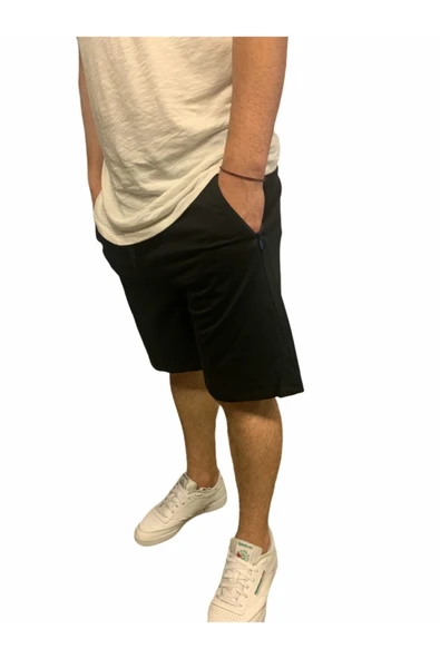 Short Erkek Siyah Şort 21710-02 ürün görseli 1