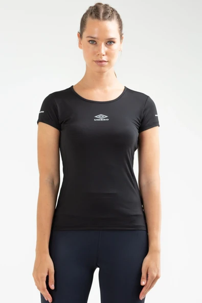 Umbro Vf-0063 Ply Basic Kadın T-shirt Siyah - Resim 6