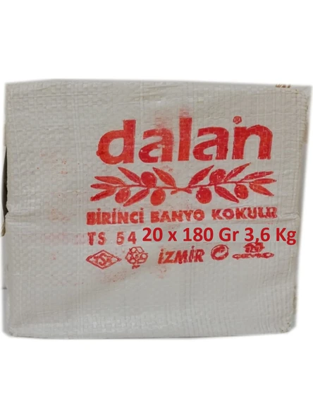 Dalan Antik Beyaz Banyo Kokulu Torba Sabun 3,6 Kg 180 Gram X 20 Adet ürün görseli 1