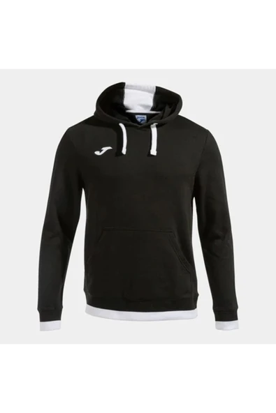 Erkek Futbol Kamp Sweatshirt Confort Hoodie Black White ürün görseli 1