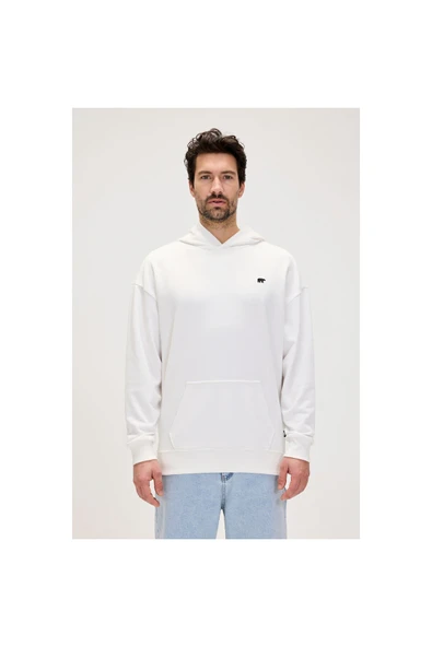 Drake Os Erkek Beyaz Sweatshirt 24.02.12.014-c04 ürün görseli 1