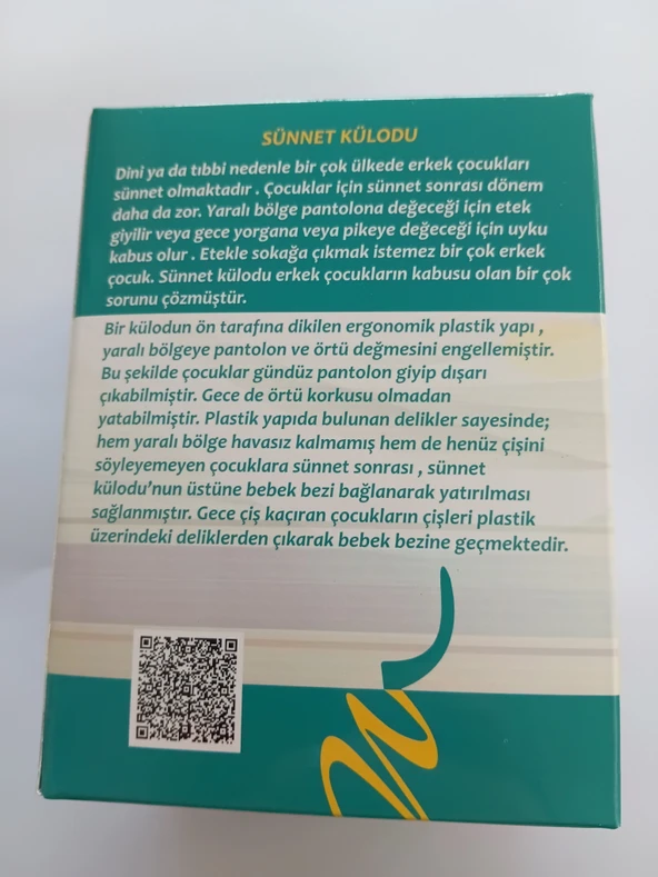 Plastik Korumalı Sünnet Külodu 7-10 Yaş - Resim 2