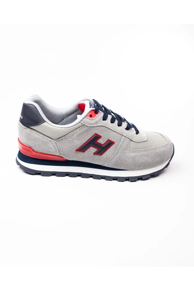 Hammer Jack 19250 Peru Gri Deri Erkek Sneaker - Resim 2