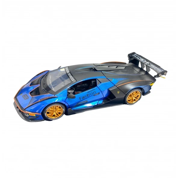 Hobbiez World Lamborghini Essenza SCV12 Diecast Mavi 1/24 Model Araba ürün görseli 1