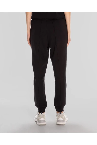 Kappa Authentic Jemima Pants Kadın Siyah Regular Eşofman Altı - Resim 4