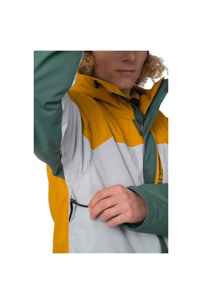 Hannah Garow Erkek Mont Yellow/Forest - Resim 7