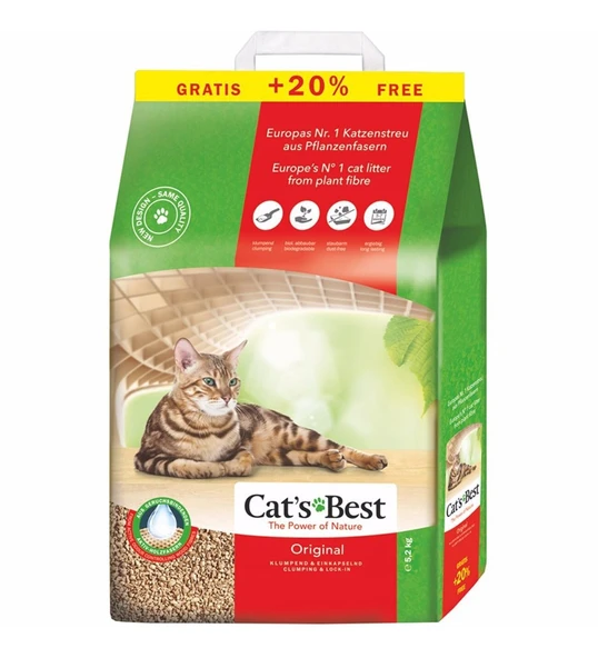 Cats Best Original Kedi Kumu 10 + 2 Lt (5,2 KG) ürün görseli 1