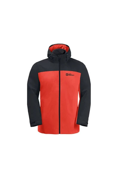 Jack Wolfskin Taubenberg 3in1 Jkt M Erkek Outdoor Montu 1115311-2193 Kırmızı ürün görseli 1