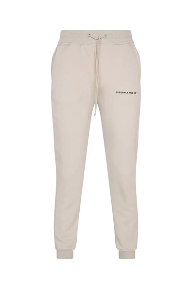 Men Sweat Pantolon Erkek Bej Eşofman Altı 23155-22 ürün görseli 1
