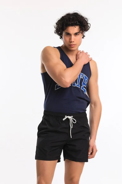 Superfly Swimshort Erkek Siyah Şort 21678-02 - Resim 8