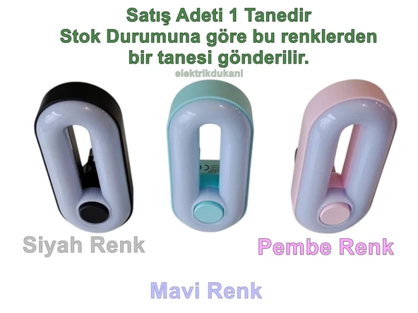 GOLDSILVER Üç Renk Işık Işık 1 Watt Anahtarlı Ledli Gece Lambası 220v 1w ürün görseli 1