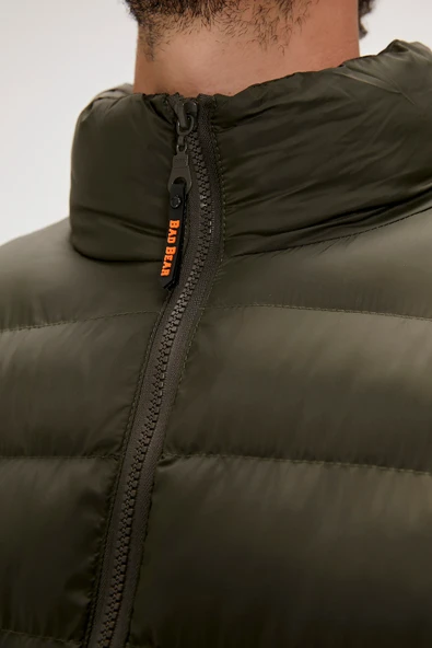 Bad Bear Boss Puffer Haki Erkek Mont - Resim 4