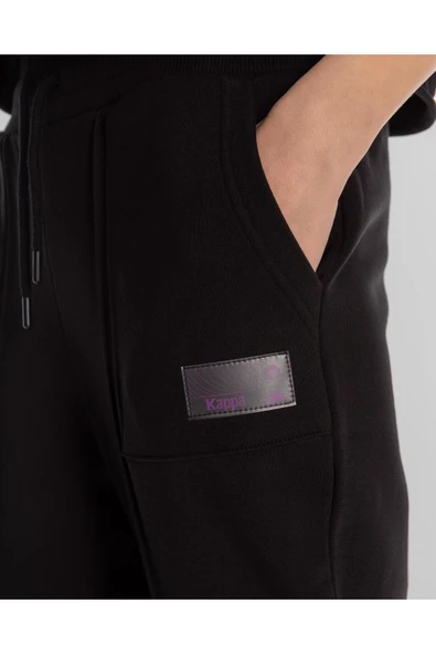 Kappa Authentic Jemima Pants Kadın Siyah Regular Eşofman Altı - Resim 3
