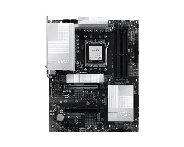 MSI PRO X870E-S EVO WIFI DDR5 AM5 - Resim 2