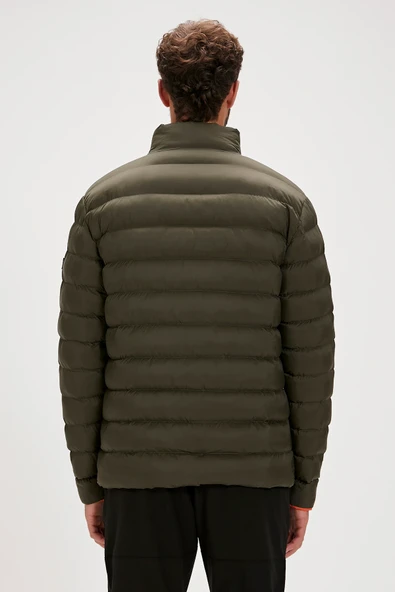 Bad Bear Boss Puffer Haki Erkek Mont - Resim 5