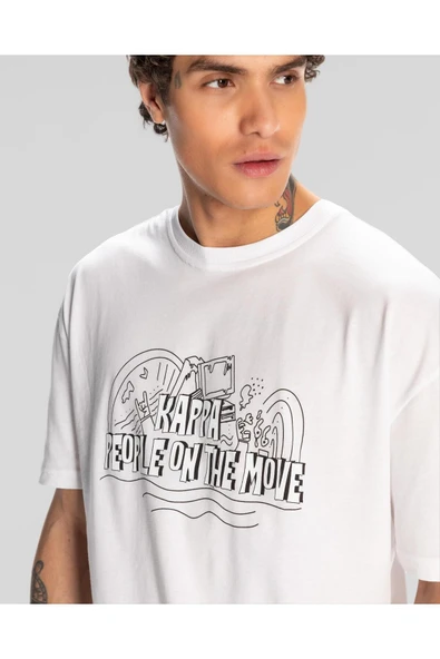 Logo Fred Erkek T-shirt - Resim 5