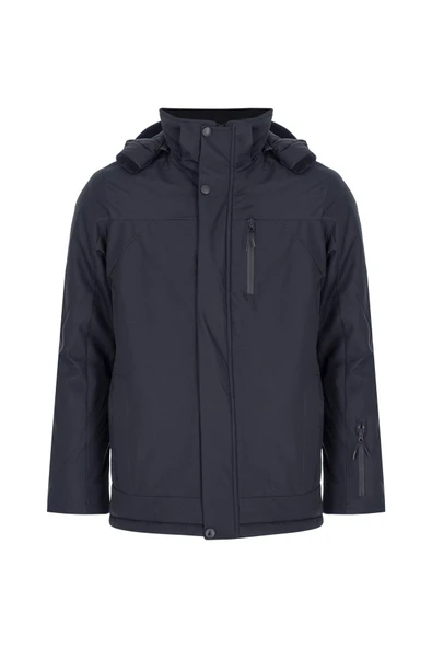 H Ski Jacket M Erkek Mont Siyah 2111122-010 ürün görseli 1