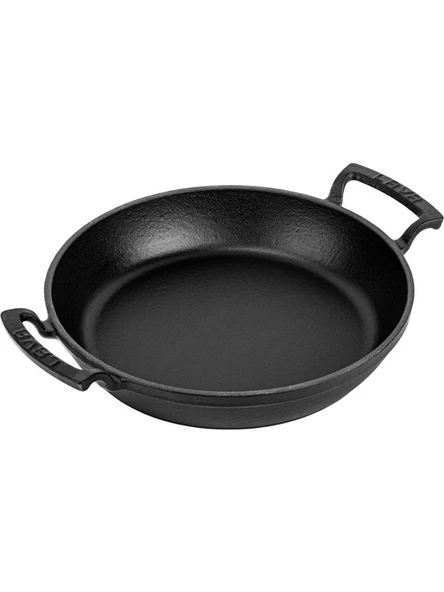 Lava Yuvarlak Yekpare Kulplu Siyah eco 24 cm Demir Döküm Sahan ürün görseli 1