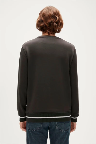 Bad Bear Felt Crewneck Erkek Sweatshirt - Resim 4