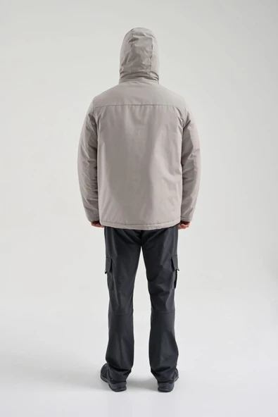 Exuma Skı Jacket Erkek Mont 2111054 Gri - Resim 6