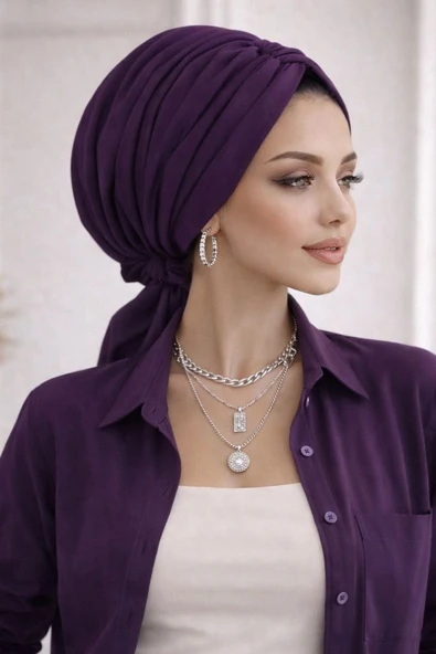 Mürdüm Hazır Tokalı Bone ürün görseli 1