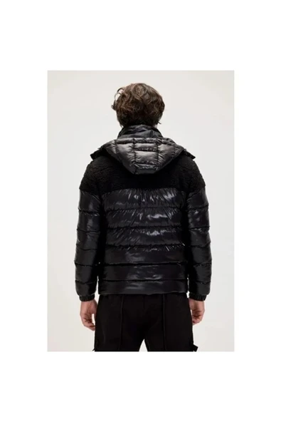 ALBERT PUFFER COAT Siyah - Resim 4