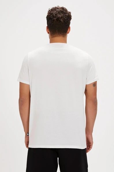 Bad Bear Focus Erkek T-shirt Beyaz - Resim 3
