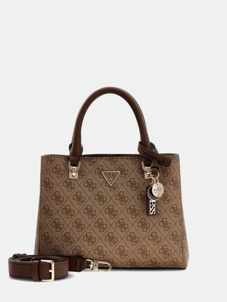 Guess Noelle II Küçük Çok Fonksiyonlu Kadın Kahverengi El Çantası HWBG9672050-LGW ürün görseli 1