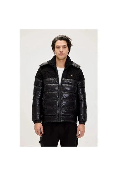 ALBERT PUFFER COAT Siyah ürün görseli 1