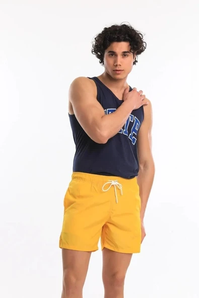 Superfly Swimshort Erkek Sarı Şort 21678-22 - Resim 2