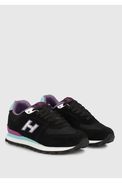 Hammer Jack 19250 Peru Siyah Kadın Sneaker - Resim 2