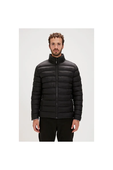 Boss Puffer Siyah Erkek Mont ürün görseli 1