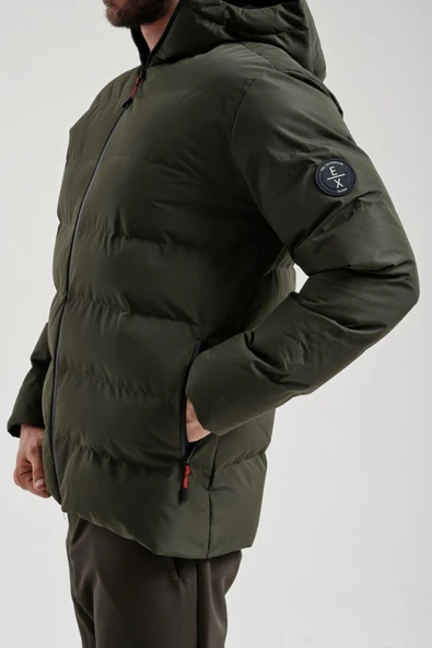 Exuma H Wınter Jacket M Khakı 2211093-801 - Resim 4