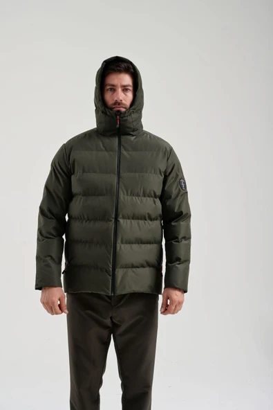 Exuma H Wınter Jacket M Khakı 2211093-801 - Resim 6