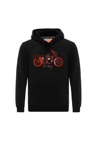 Routefield Horst Siyah Erkek Sweatshirt RFHORST2223-001 ürün görseli 1