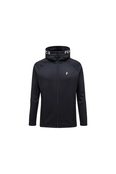 Peak Performance  Peak Rider Zip Hood Erkek Fleece Siyah ERKEK FLEECE G79437060 ürün görseli 1