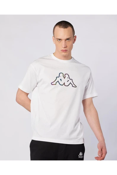 Logo Brian T-Shirt Erkek Beyaz Regular Tişört ürün görseli 1