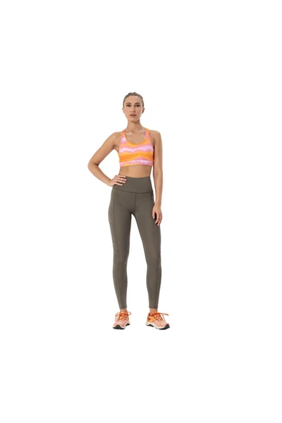 Merrell Ledge 7 Kadın Gri Koşu Taytı - Resim 6