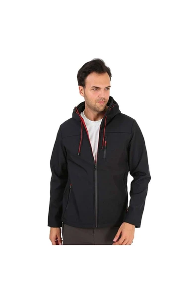 H Sshell Jacket M Erkek Ceket 2011100-010 Siyah ürün görseli 1