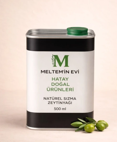 Meltemin Evi Hatay Naturel Sızma Zeytinyağı 500 ml ürün görseli 1