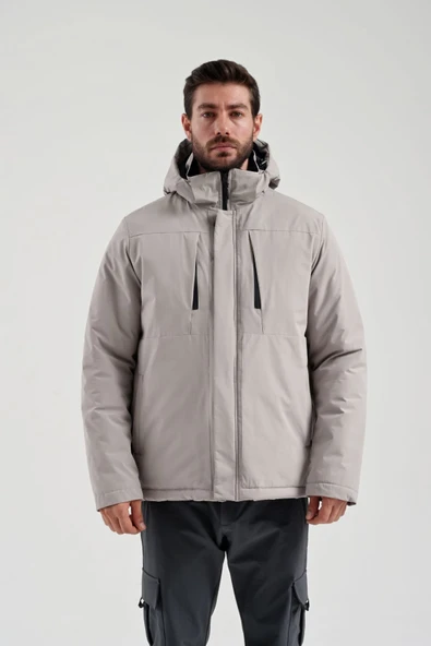 Skı Jacket Erkek Mont 2111054 Gri ürün görseli 1