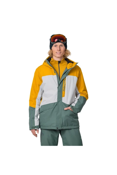 Hannah Garow Erkek Mont Yellow/Forest - Resim 5
